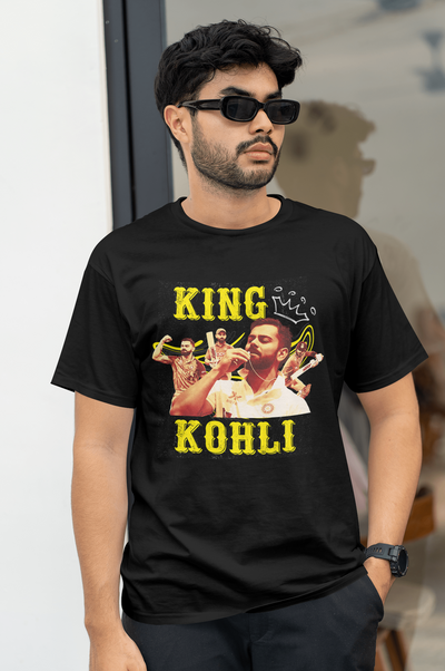 🔥 King Kohli Classic T-Shirt – Limited Edition for True Fans!